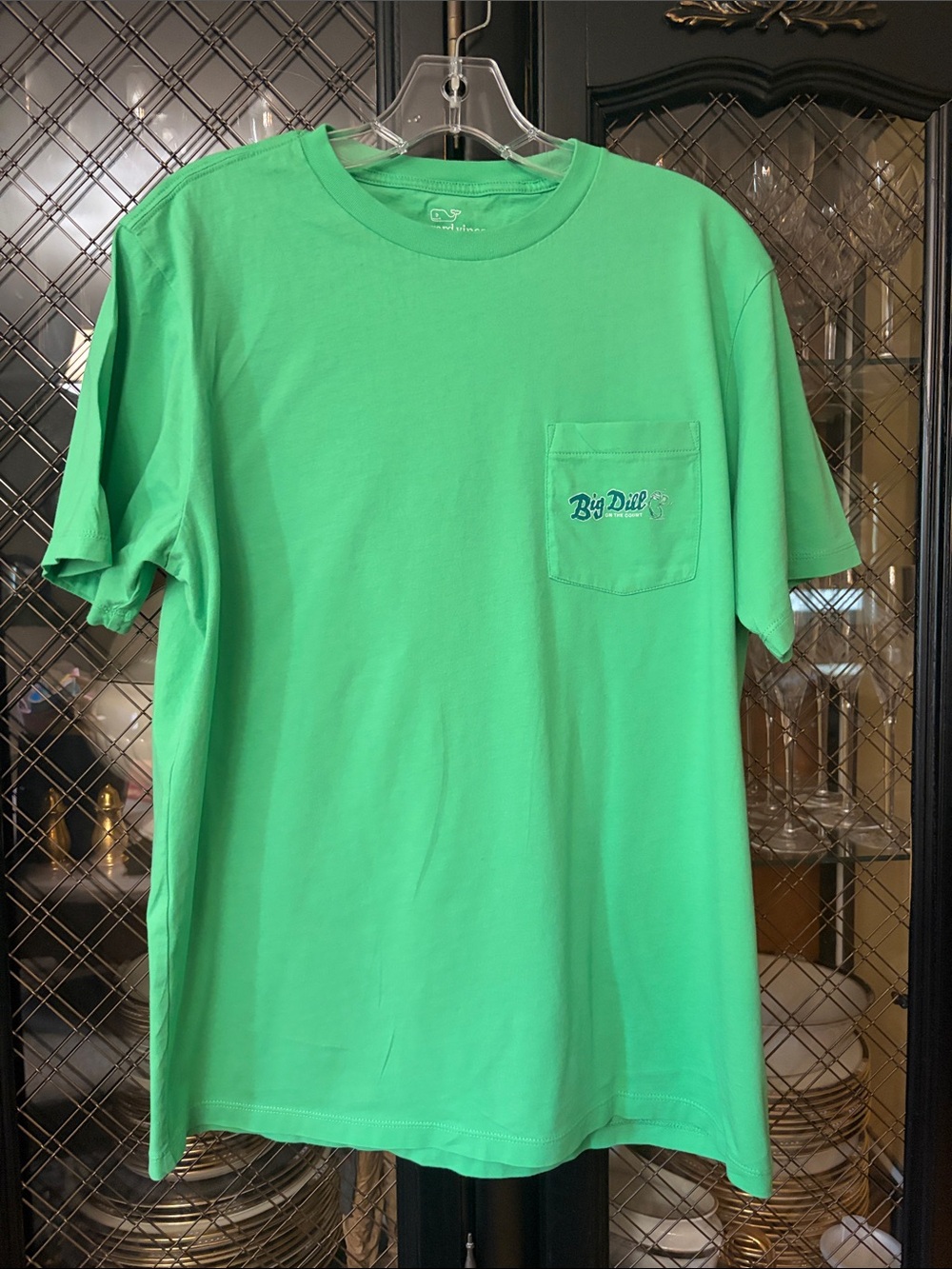 Vineyard Vines Men's Pocket T‑Shirt in Green